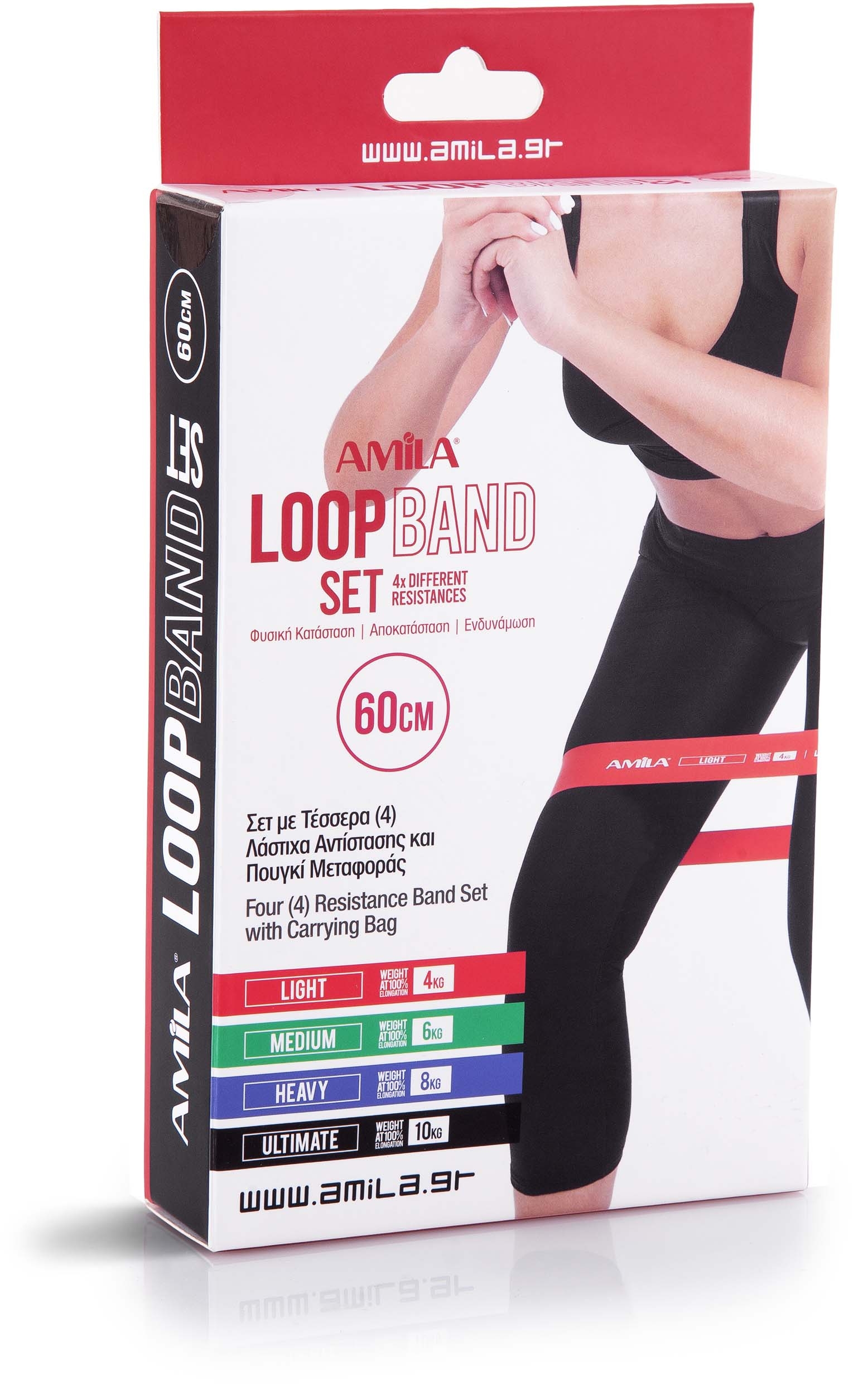 Amila Σετ Λάστιχα Αντίστασης Small LoopBand (Light-Ultimate) - Image 3